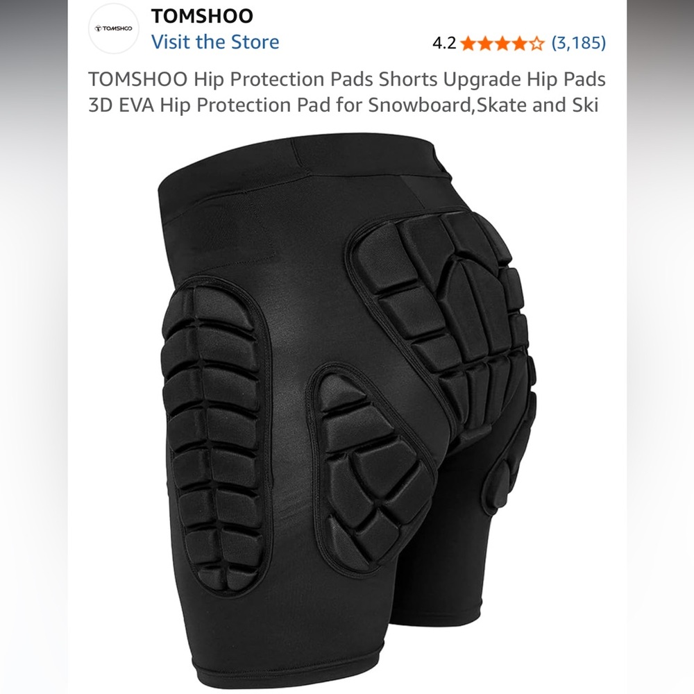 Tomshoo Black Athletic Padded Shorts BNWT Men’s XXL